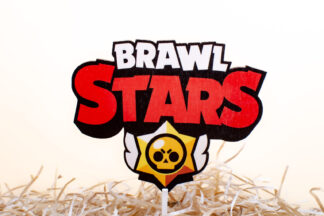 zápich brawl stars logo na tortu